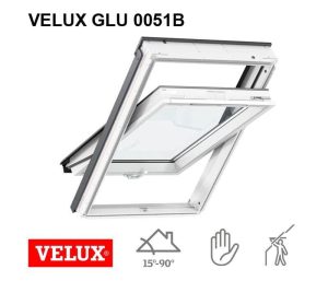 Fereastra mansarda VELUX GLU 0051 - maner sus