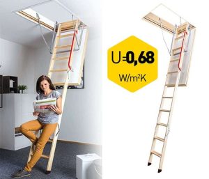 Scara pod FAKRO LTK Energy