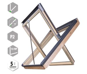 Fereastra de mansarda evacuare fum FAKRO FSR P2