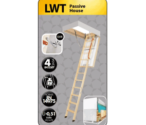 Scara pod FAKRO LWT Passive House