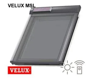 Rulou exterior parasolar solar VELUX MSL