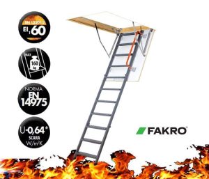 Scara acces pod FAKRO LWF Antifoc