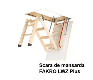 Scara de pod Fakro LWZ Plus