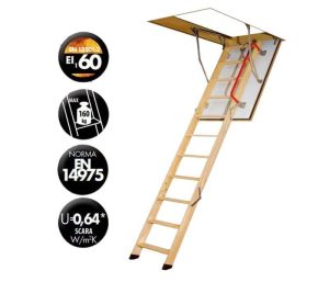 Scara acces pod FAKRO LWF Antifoc