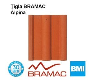 Tigla de beton Bramac Alpina Clasic