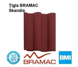 Tigla de beton Bramac Skandia Novo