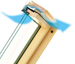 fakro automatic air inlet v40p