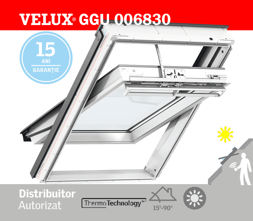 Fereastra-mansarda-solara-Velux-GGU-006830 Fereastra mansarda solara Velux GGU 006830