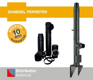 Cos de fum Schiedel PERMETER, Montaj in consola