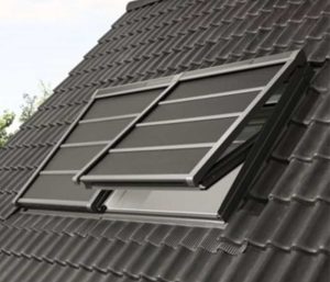 Roleta exterioara cu motor solar VELUX SSS - model ECO