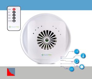 Recuperator CLIMTEC RD 100 Standard, debit aer 40 mc/h