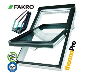 Fereastra mansarda FAKRO PTP-V U5 PVC 3 sticle