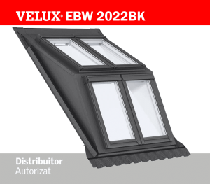 Lucarna VELUX EBW 2022BK - 4 ferestre