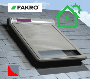Roleta exterioara de aluminiu Fakro ARZ Solar