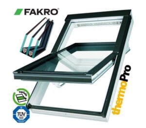 Fereastra mansarda FAKRO FTU-V U5 poliuretan alb