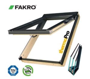 Fereastra mansarda FAKRO FPP-V U5 preSelect MAX dubla deschidere