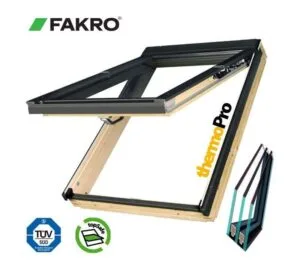 Fereastra mansarda FAKRO FPP-V U5 preSelect MAX dubla deschidere