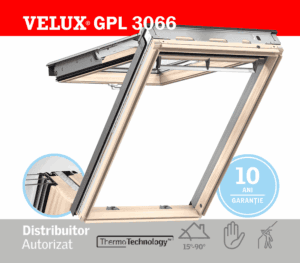 Fereastra mansarda Velux GPL 3066 cu dubla deschidere