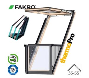 Fereastra mansarda balcon FAKRO FGH-V P5