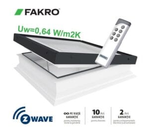 Fereastra electrica acoperis terasa FAKRO DEF DU8