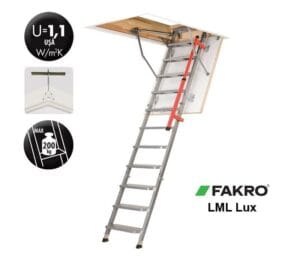 Scara pod FAKRO LML Lux eleganta si practica