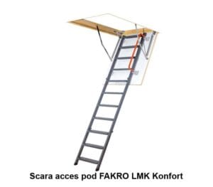 Scara pod metalica FAKRO LMK Komfort