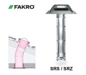 Tunel solar de lumina rigid FAKRO SRS / SRZ