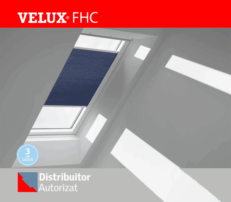 VELUX FHC – Rulou plisat