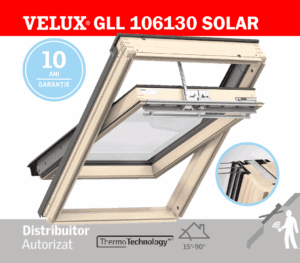 Fereastra mansarda SOLARA Velux GLL 106130, geam din 3 foi de sticla