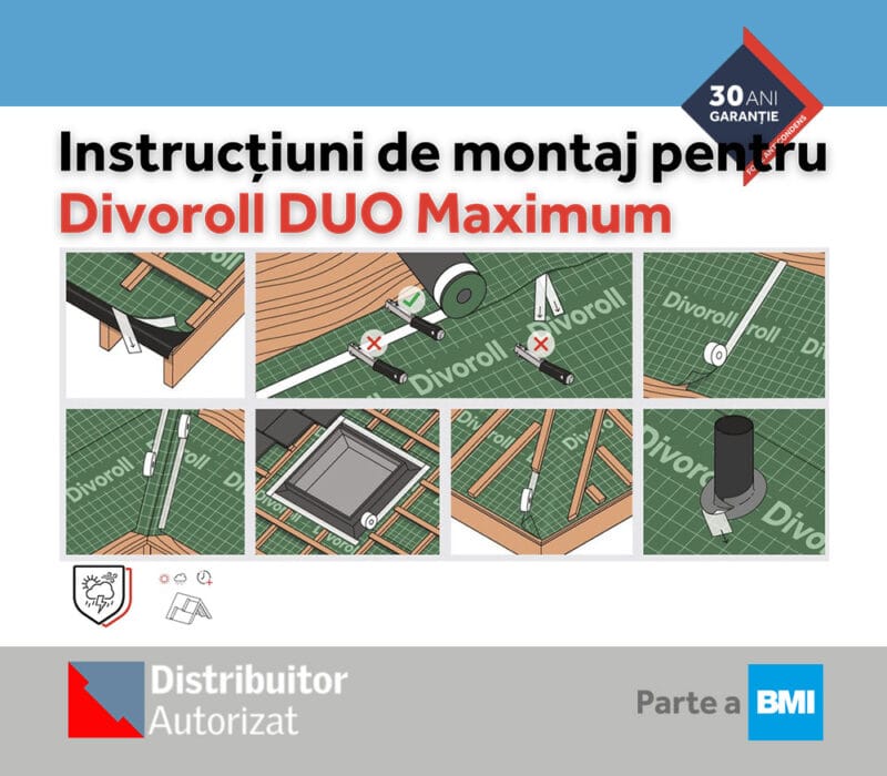 Folie anticondens DIVOROLL DUO MAXIMUM